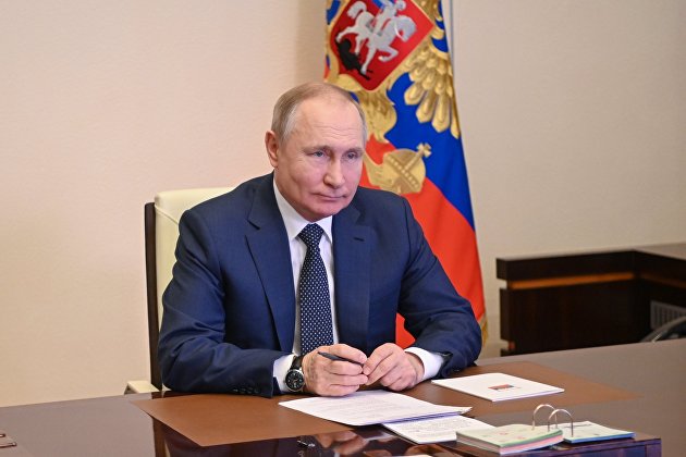 Путин ожидает выхода России на бюджетное правило и сокращения дефицита бюджета в 2024 году